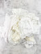 Off White Wide Stretch Lace Trim Mixed Variety Trim Scrap Pack Scrap Bundle Pack 10 Pieces Over 16 yards SPK00236